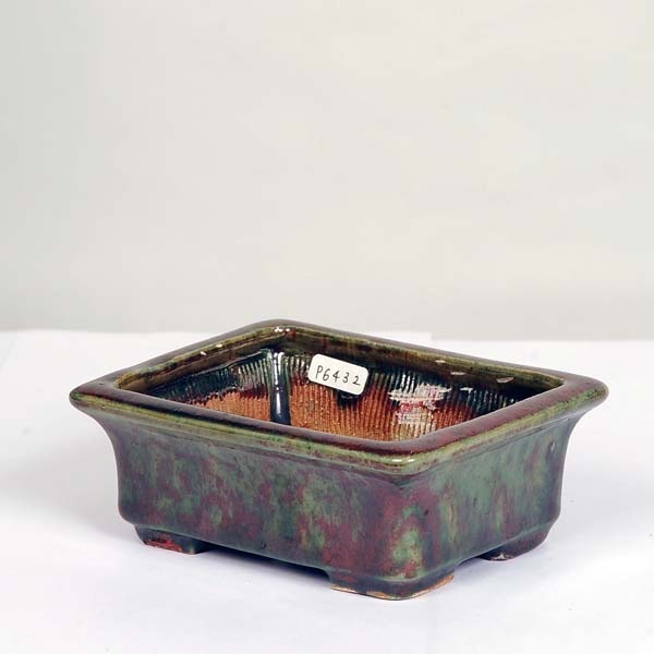 現代小鉢：平安虹泉 縁付長方鉢 12.5cm【現】 | すべての商品 | 遊恵