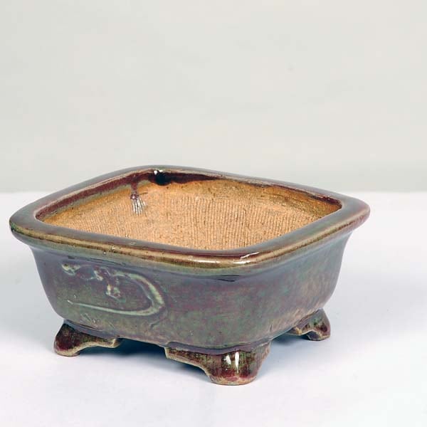現代小鉢：平安虹泉 縁付長方鉢 13.0cm【現】 | すべての商品 | 遊恵