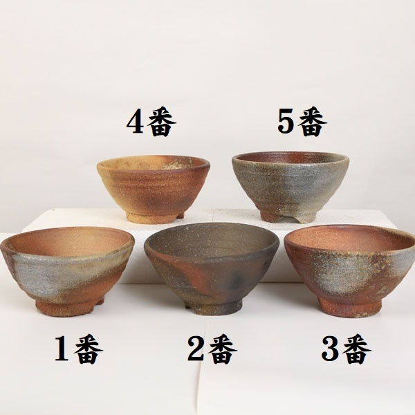 鉢：信楽焼 灰かぶりワン型小鉢 4号 【現品】*資材 | すべての商品
