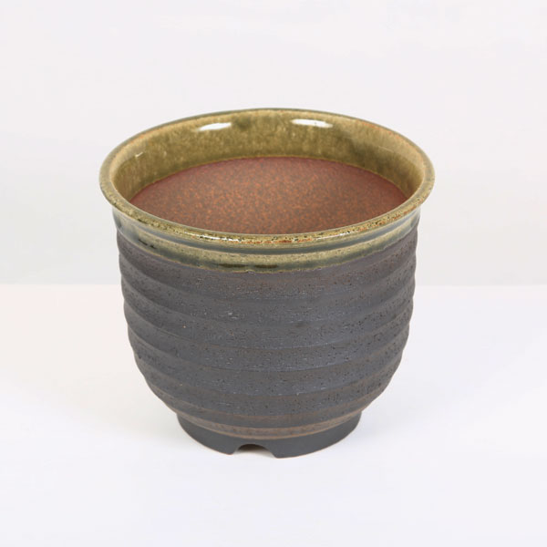 鉢：萬古焼深鉢 4号 *資材13.5cm | 盆栽鉢・水盤,お買い得小鉢,色物