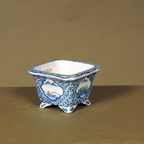 盆栽は二わ】 祥石 盆栽鉢 gh0221 2025年最新鉢 祥石の