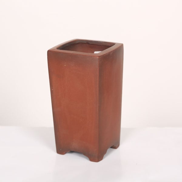 美芸　盆栽鉢 盆栽小鉢：美芸（常滑）正角ケンガイ切立鉢 7.5cm | すべての商品