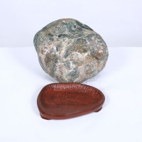 水石：青森 錦石【現品】*資材 にしき | 水石・飾り石,水石 | 遊恵盆栽