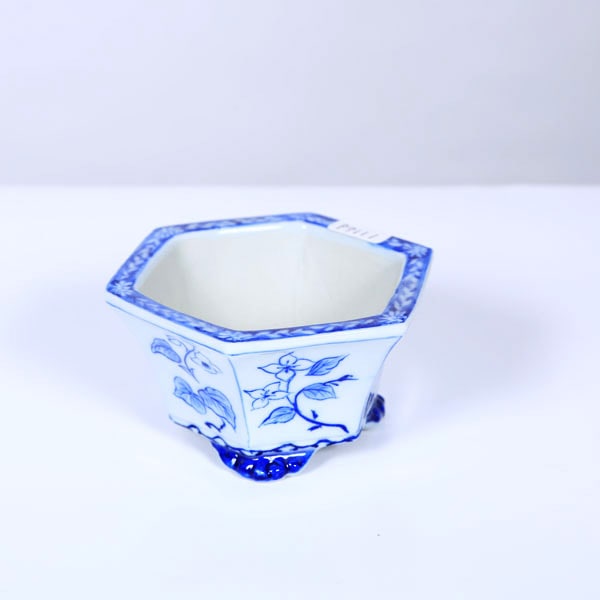 現代小鉢：峰山 六角鉢 10.0cm【現】 | すべての商品 | 遊恵盆栽 本店