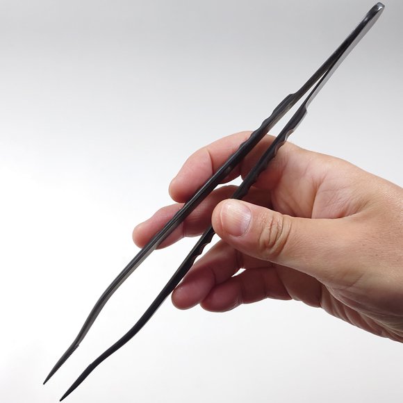 盆栽道具：兼進 ステンレスピンセット 240mm No.64HJ*【区分A】資材