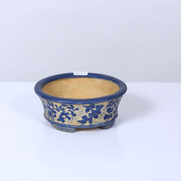 現代小鉢：喜美子 丸鉢 12.3cm【現】 | すべての商品 | 遊恵盆栽 本店