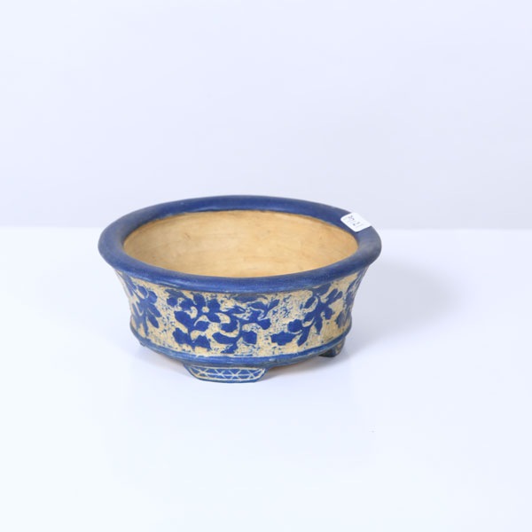 現代小鉢：喜美子 丸鉢 12.3cm【現】 | すべての商品 | 遊恵盆栽 本店