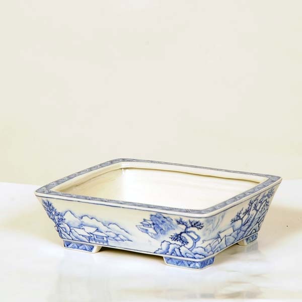 現代小鉢：月香 長方鉢 15.8cm【現】(共箱・共布 有) | すべての商品