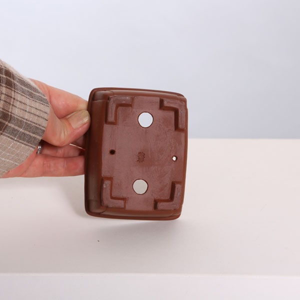 現代小鉢：柴勝 長方鉢 9.9cm【現】 | すべての商品 | 遊恵盆栽 本店