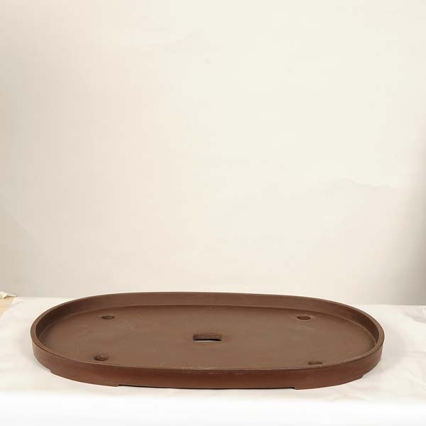 特価：国産土物 小判浅切立鉢 18号*資材 | すべての商品 | 遊恵盆栽 本店