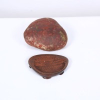 水石：紅加茂川石【現品】*資材 かもがわ | 水石・飾り石,水石 | 遊恵