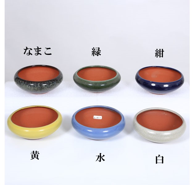 現代小鉢：燿山(英明)丸鉢 4号*資材 | すべての商品 | 遊恵盆栽 本店