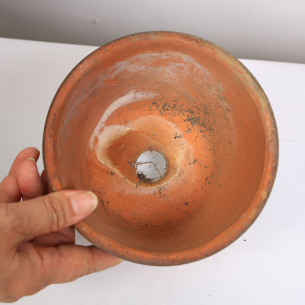 鉢：【中古】国産素焼き鉢 駄温 4.5号深 3個セット*資材 | 新着商品