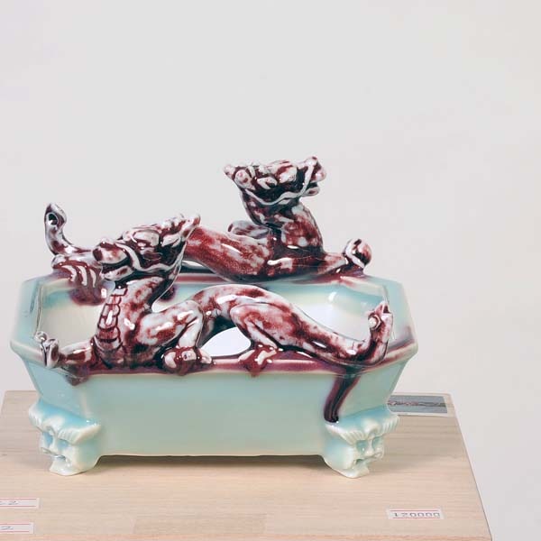 辰砂ドラ大鉢 大森健司 炭化黒土 ドラ鉢 – うつわ屋まほろ