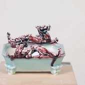 伊藤屯洋　 盆栽鉢 盆栽鉢：伊藤屯洋(とんよう) 14.0cm 【現品】 | 盆栽鉢・水盤