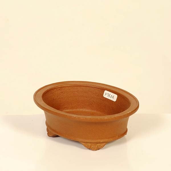 柴勝 瑠璃釉楕円鉢 小品盆栽 柴勝 瑠璃釉楕円鉢 小品盆栽 小鉢 | 盆栽