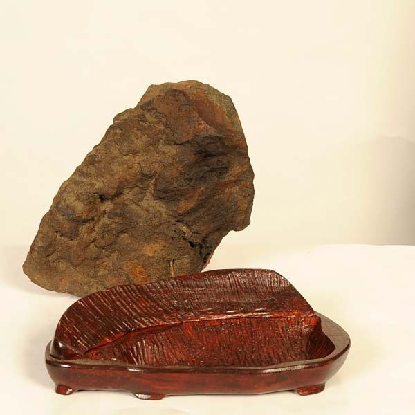 鞍馬石 水石 茅舎 盆石 時代物(K-A832) 楽天市場】水石：鞍馬石【現品