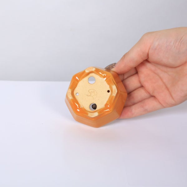 現代小鉢：昭山 切立八角鉢【現品】*shouzan 6.5cm | 盆栽鉢・水盤