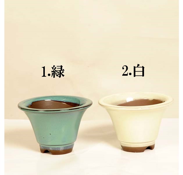 盆栽鉢：国産丸平ソリ鉢 4号*資材 | 新着商品,新入荷：鉢・その他