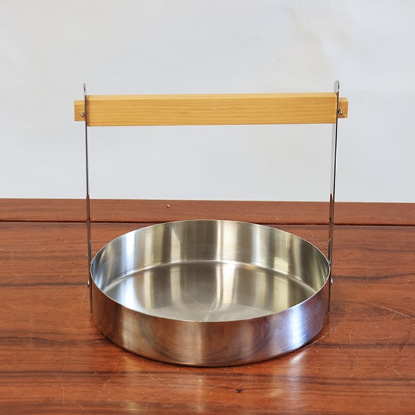 ステンレス　小物入れ 小物入れ SALUS 洗面所 マトリス ラウンドボックス Sサイズ