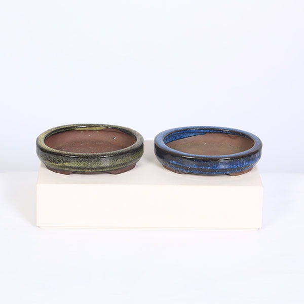 特価鉢：中国楕円浅鉢 3号＊資材 | 新着商品,新入荷：鉢・その他