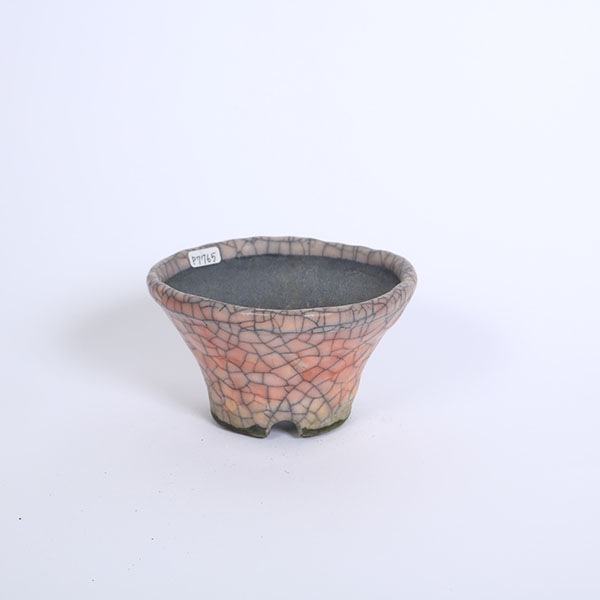 現代小鉢：越前文山(てるみ) 丸鉢 12.8cm【現品】*bunzan | 盆栽鉢