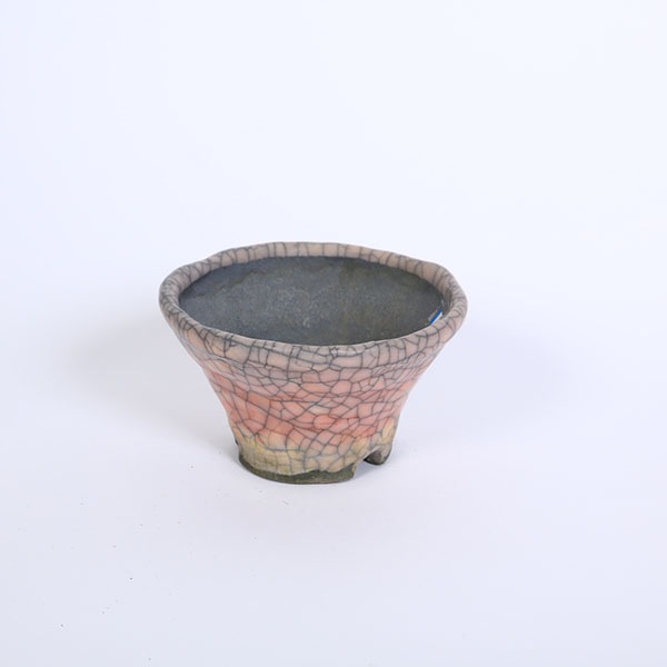 現代小鉢：越前文山(てるみ) 丸鉢 12.8cm【現品】*bunzan | 盆栽鉢