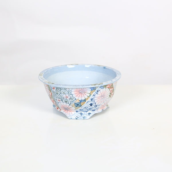 現代小鉢：本田影雪 縁付足付丸鉢 10.3cm【現品】*eisetu | 新着商品