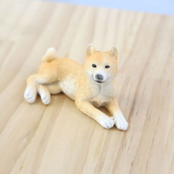 雑貨 置物 フィギュア 選べる：豆柴*豆しば 柴犬 | 観葉植物 | 遊恵