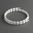 コアフォースループ<ホワイト> K14 WHITE GOLD 50cm