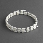 コアフォースループ<ホワイト> K10 WHITE GOLD 50cm