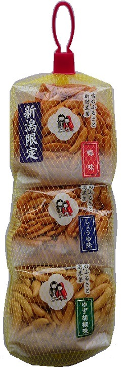 お土産三種柿の種