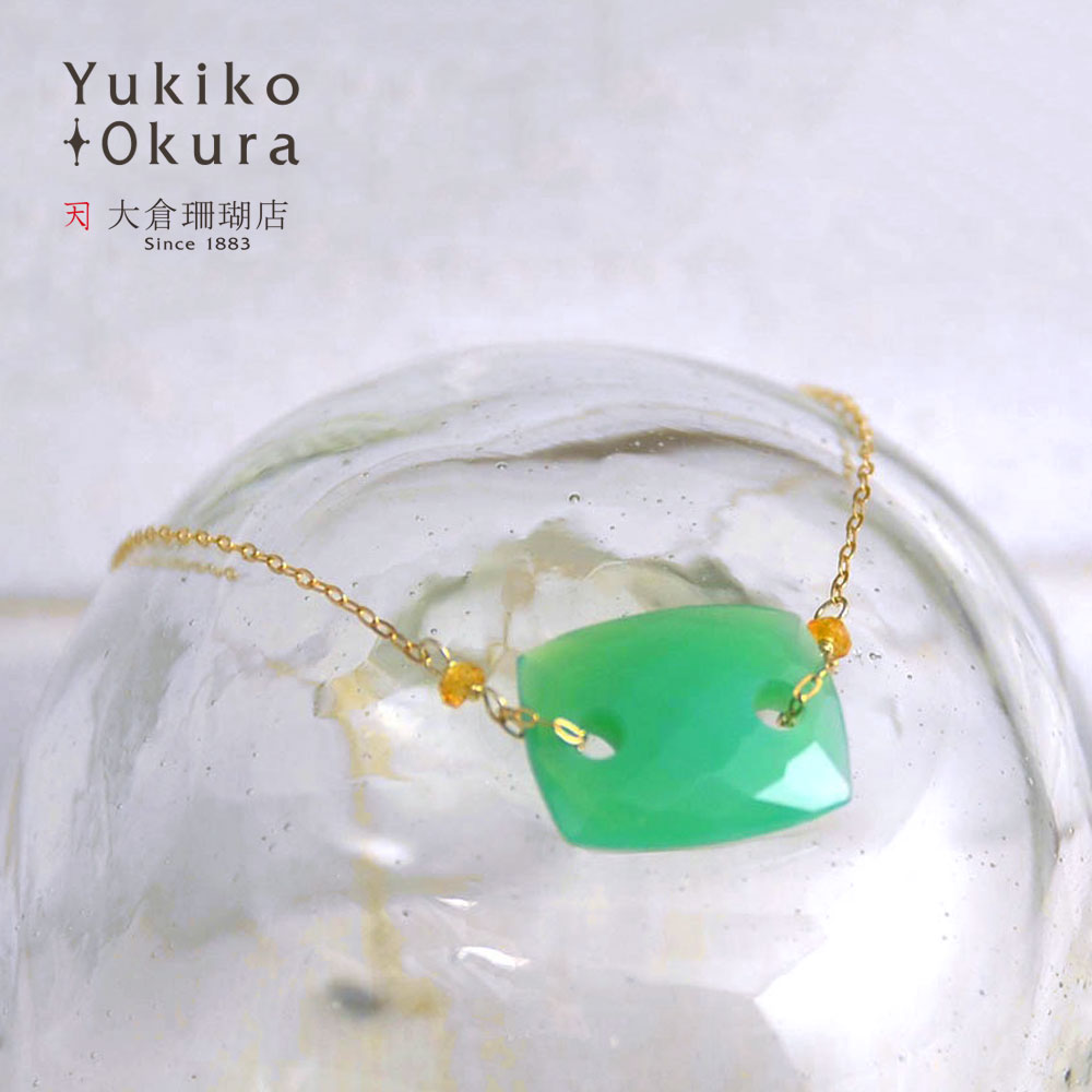 K10 クリソプレイズ サファイア ブレスレット