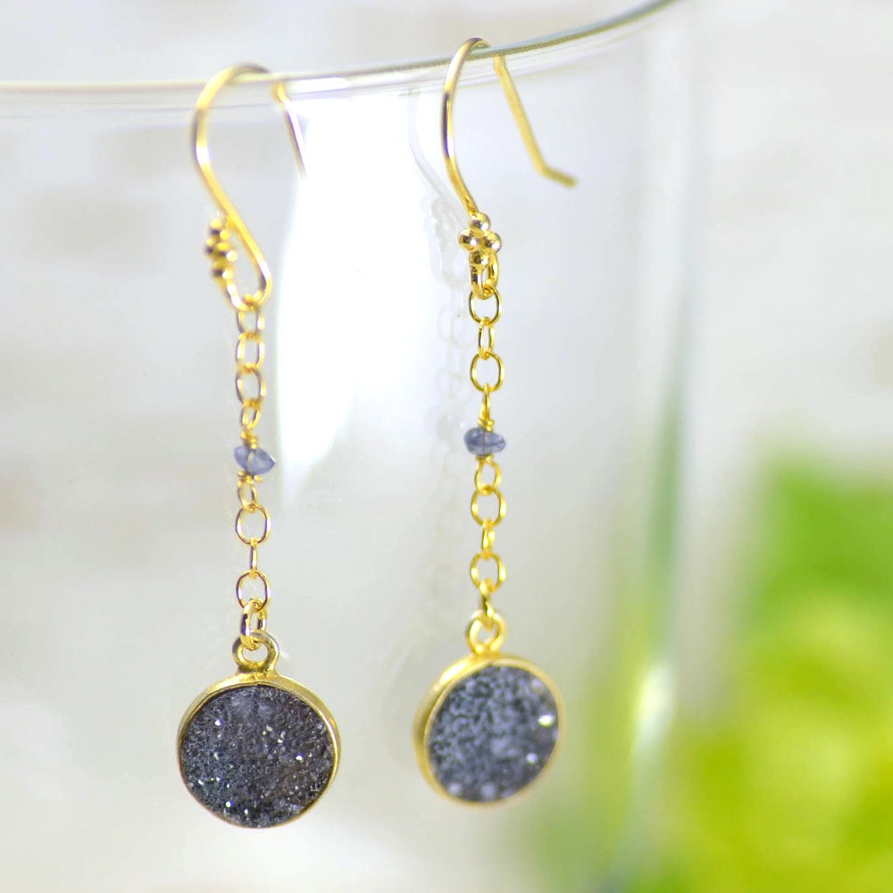 SV 925  ドゥルージーアゲイト ピアス