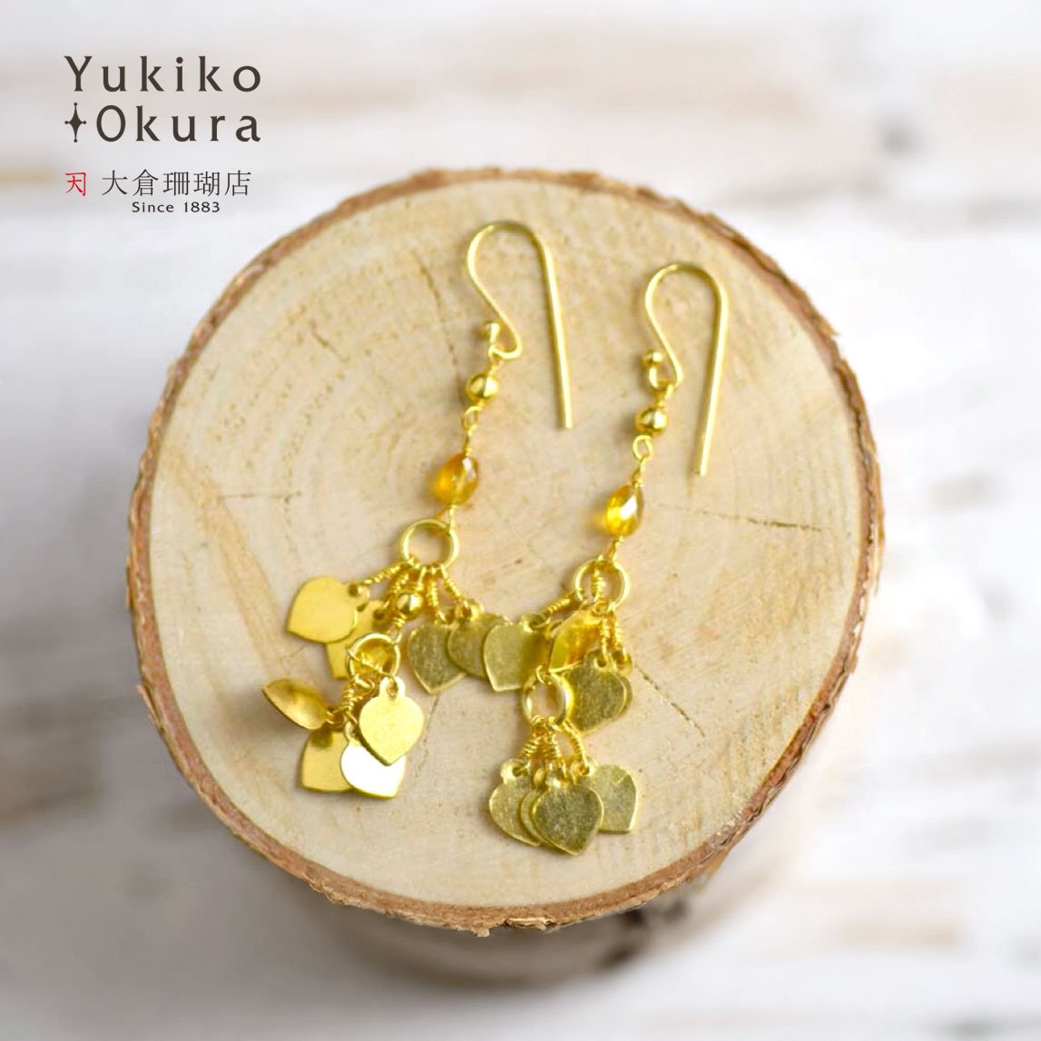 SV925 サファイア ロング ピアス