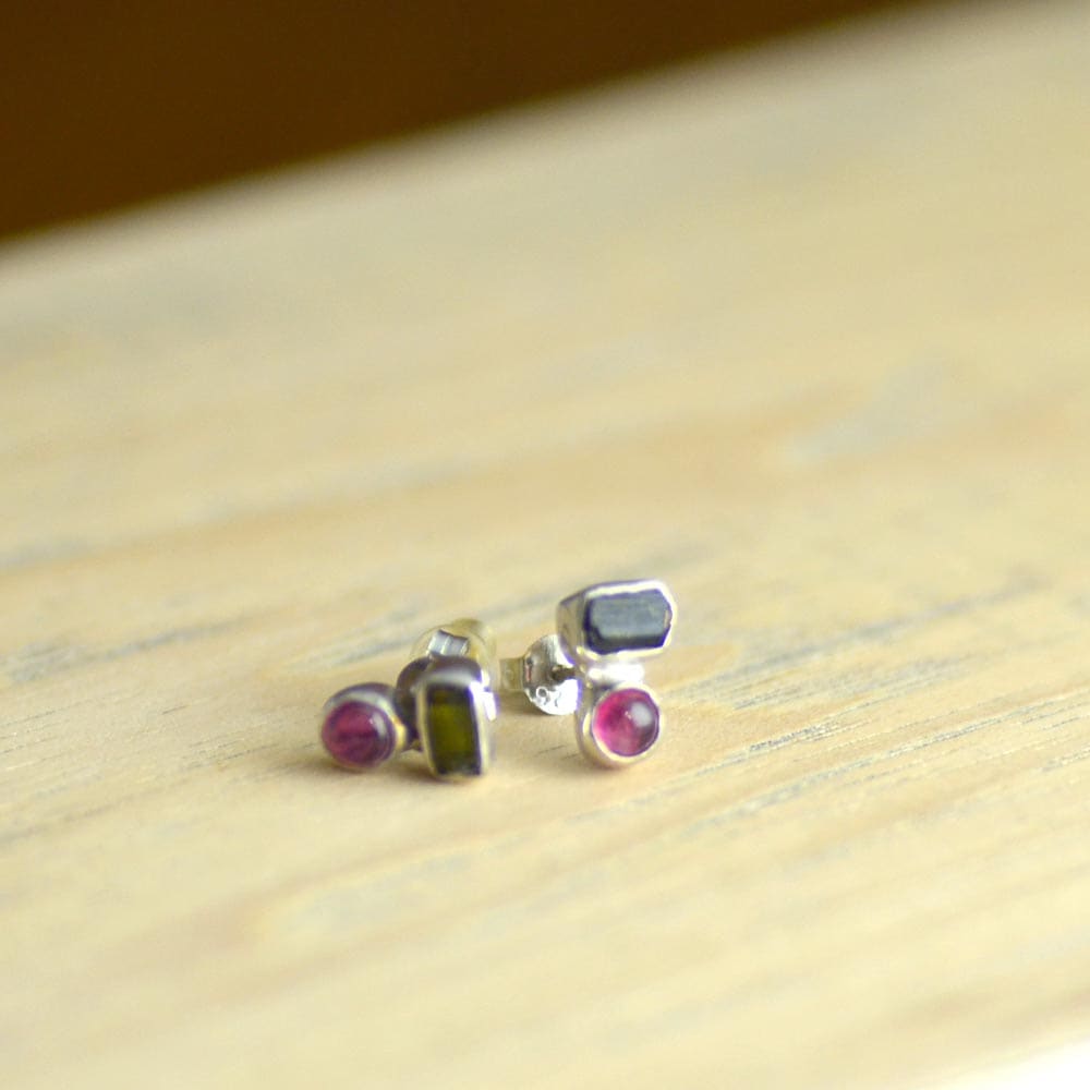 シルバー925 トルマリン ピアス