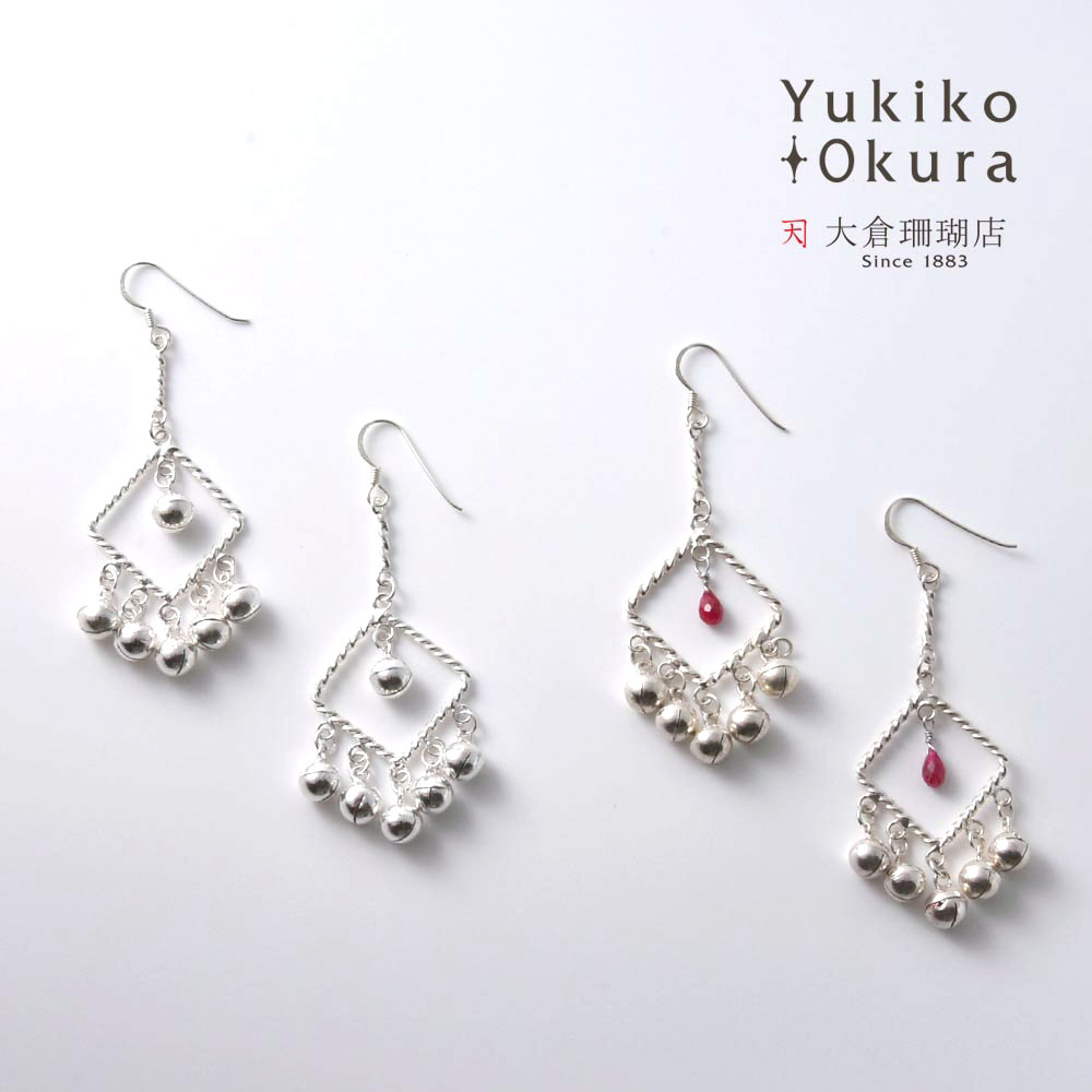 【楽天最安値に挑戦】 SV925 Okura,イヤリング・ピアス Yukiko | デザインピアス アクセサリー