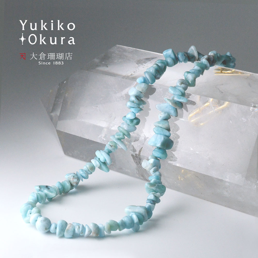 パワーストーン ラリマー サザレネックレス