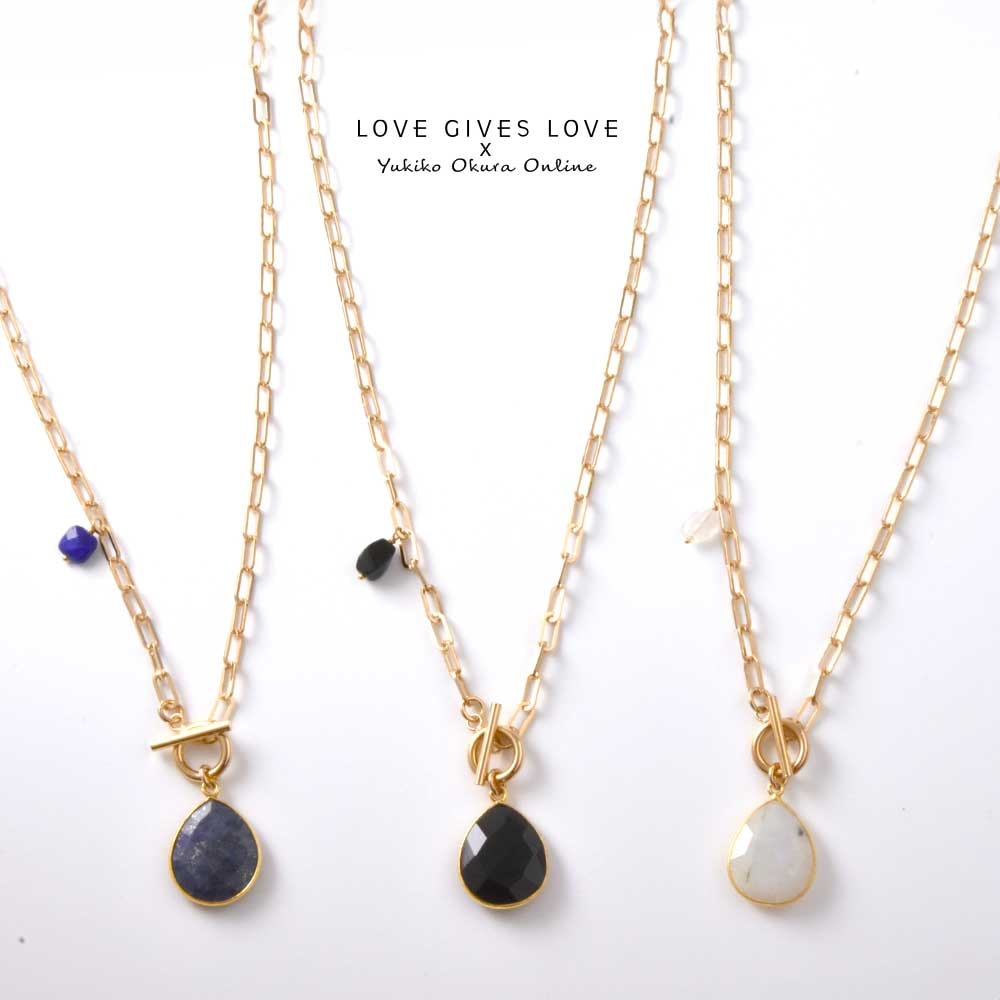 カラーストーン ペンダント | LOVE GIVES LOVE,ネックレス