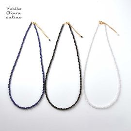 カラーストーン ネックレス