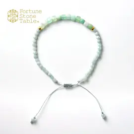 TWOtone stones ブレスレット　クリソプレイズ×アマゾナイト【Fortune Stone Table】