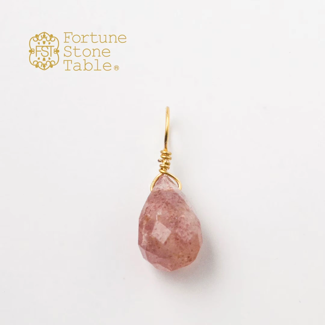 カラーで選ぶチャーム　モスコバイト【Fortune Stone Table】