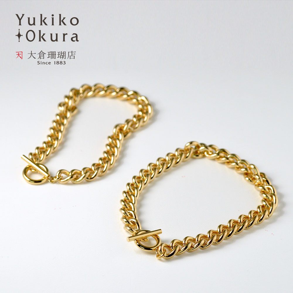 喜平チェーンブレス(ゴールドカラー)