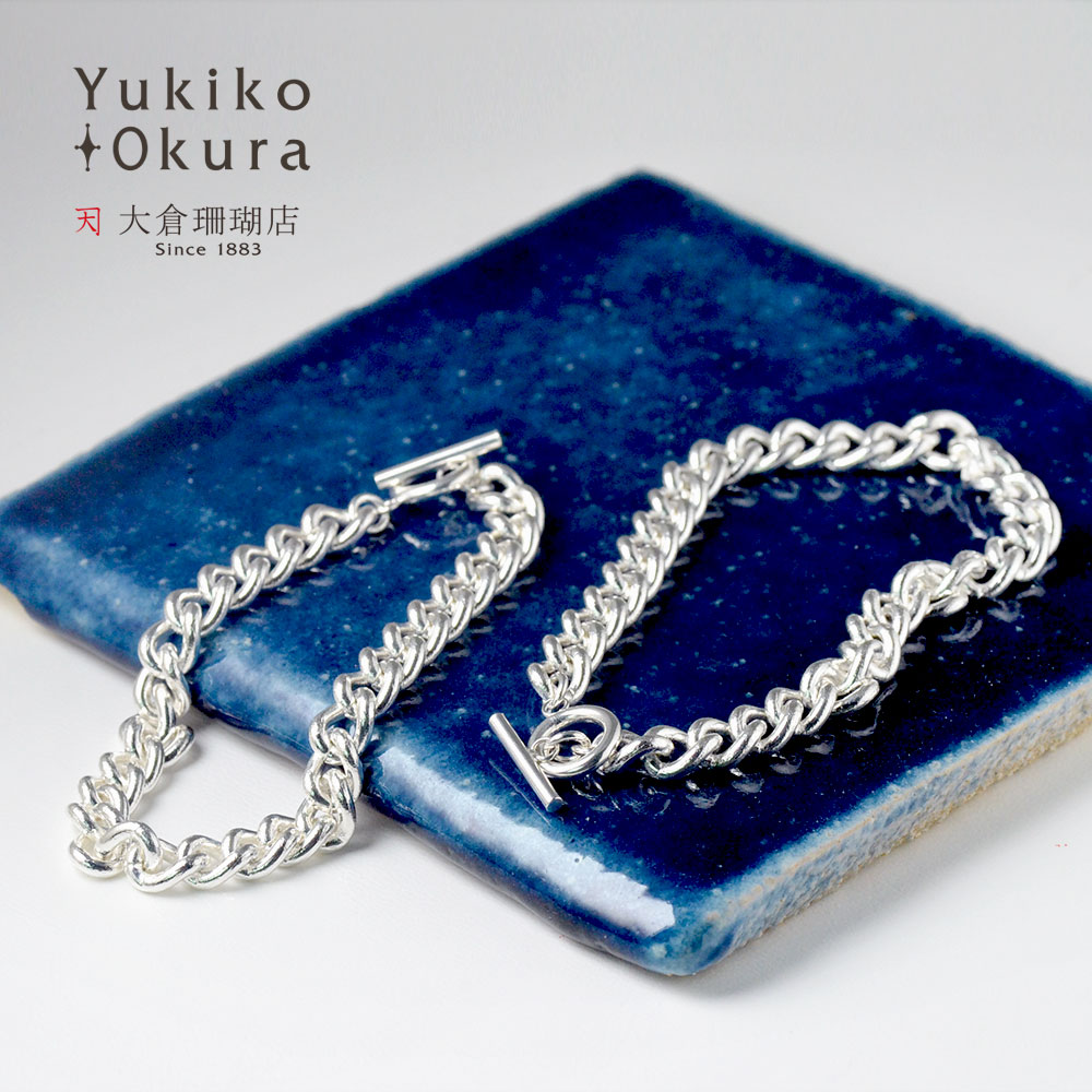 喜平チェーンブレス(シルバーカラー)