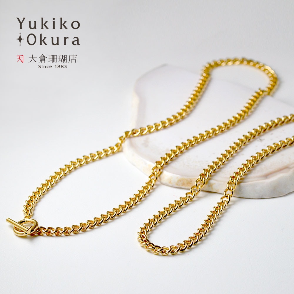 喜平チェーンネックレス(ゴールドカラー)