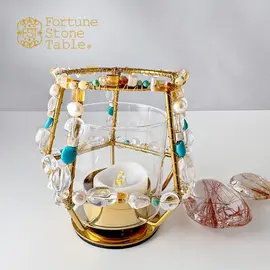 1点もの！キャンドルホルダー ミックス【Fortune Stone Table】