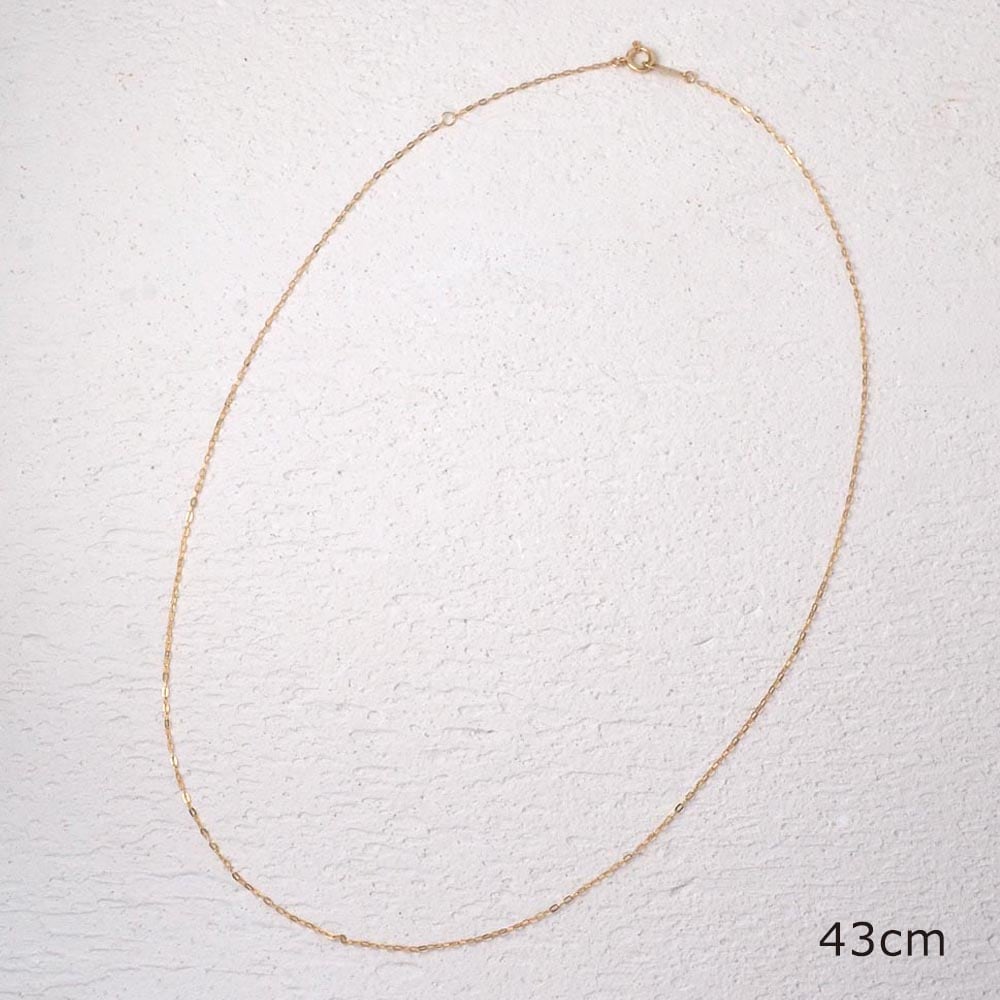 K10 カット小豆チェーン 40cm 43cm