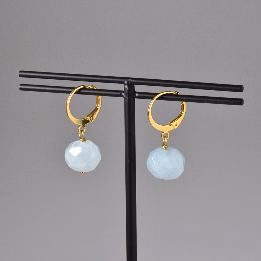 アクアマリン イヤリング ピアス | Yukiko Okura,イヤリング・ピアス