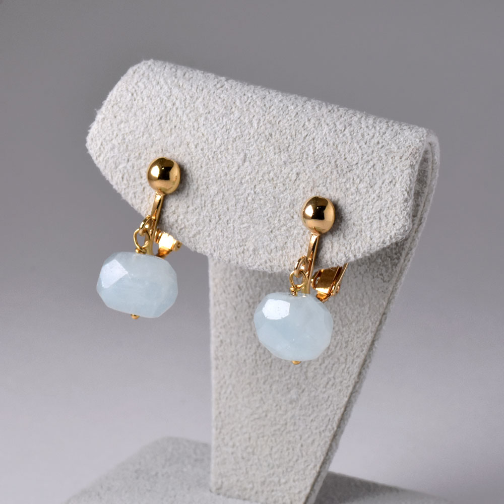 アクアマリン イヤリング ピアス | Yukiko Okura,イヤリング・ピアス