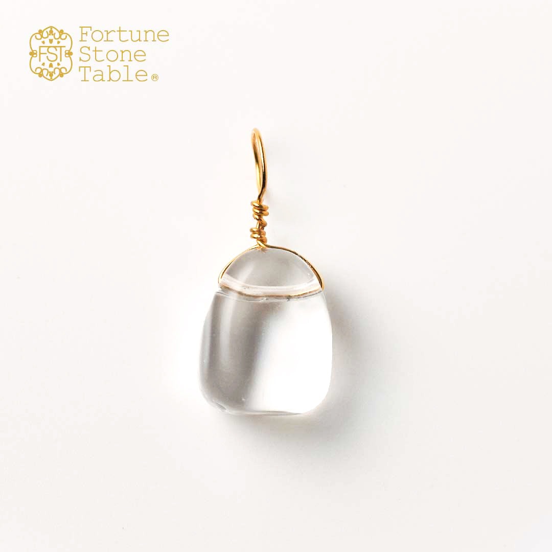 カラーで選ぶチャーム　水晶･ラフ【Fortune Stone Table】